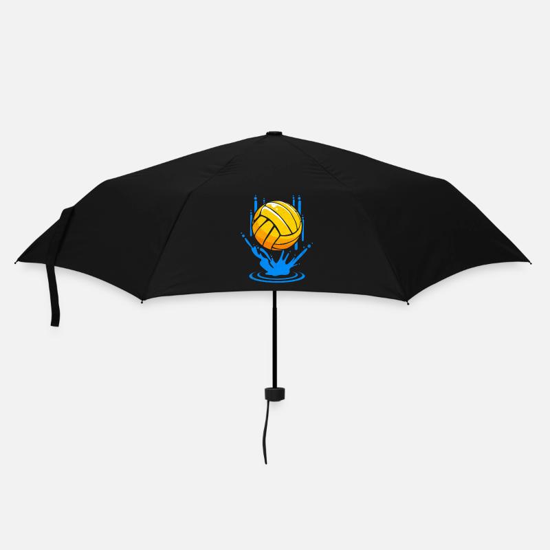 Wasserball - Regenschirm (klein) - Schwarz