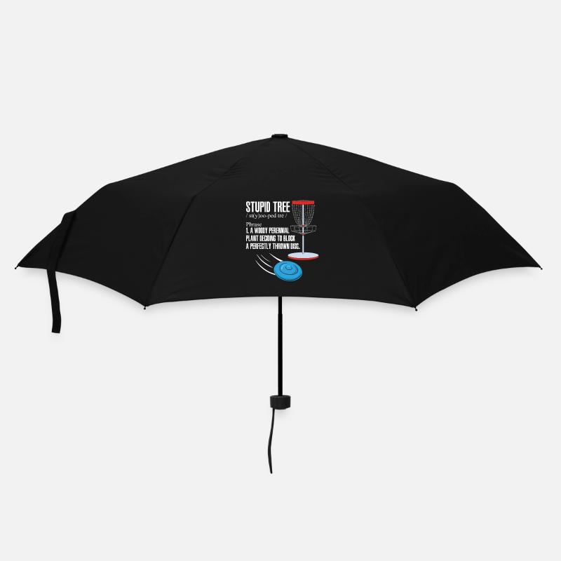 Disc Golf - Regenschirm (klein) - Schwarz