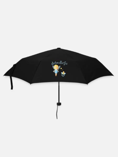 Sucette enfant fée fille garçon bébé cadeau - Parapluie standard - noir