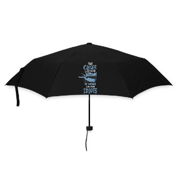 Closer To The Bottom Diving Plongeur Plongée Plongée - Parapluie standard - noir - Devant