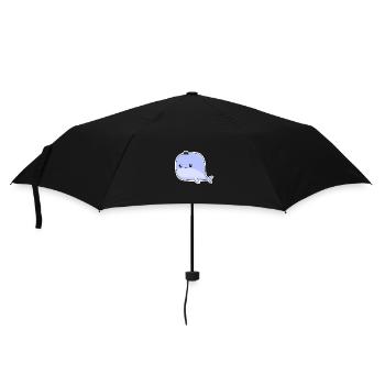 Small Whale - Umbrella (small) - black - Front