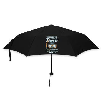 Scuba Diving - Umbrella (small) - black - Front