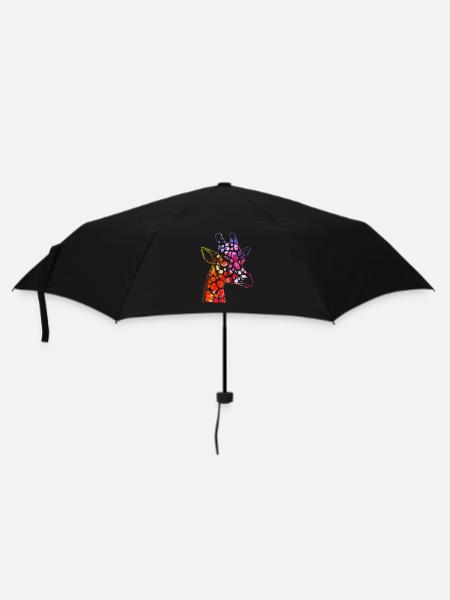 Giraffe - Umbrella (small) - black
