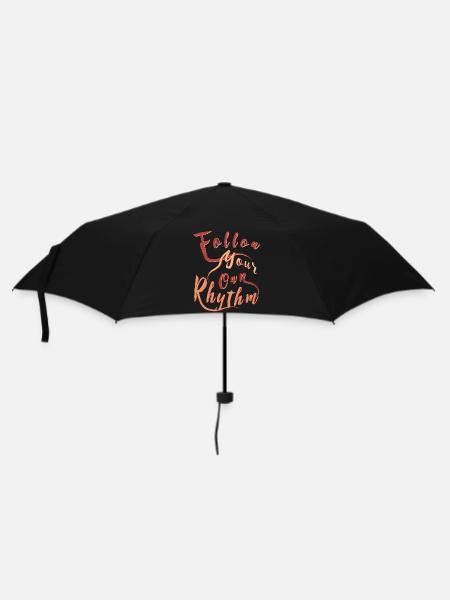 Suivez votre rythme d’Own yr - Parapluie standard - noir