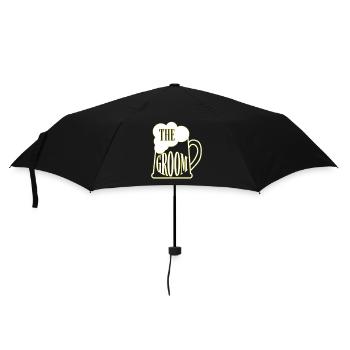Bière de marié - Parapluie standard - noir - Devant