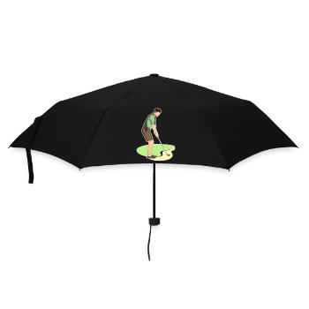 Golf | Golf | Golfeur | Jouez au golf - Parapluie standard - noir - Devant