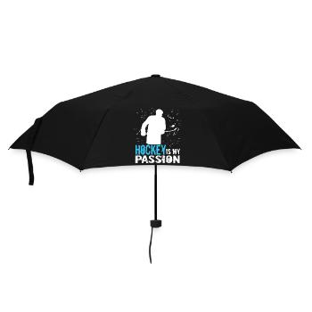 Hockey hockey hockey player hockey player - Umbrella (small) - black - Front