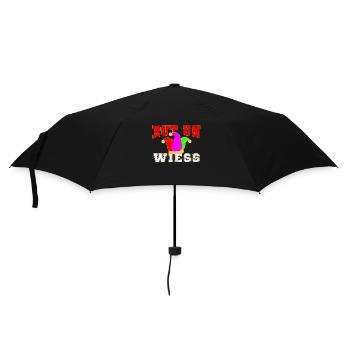 Karneval Köln - Regenschirm (klein) - Schwarz - Vorne