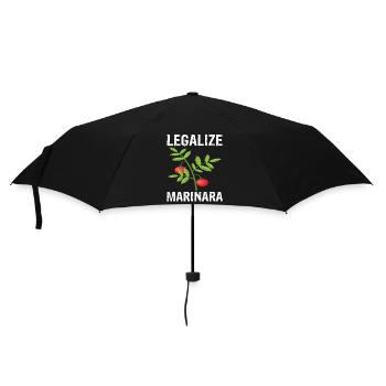 tomatoes - Umbrella (small) - black - Front