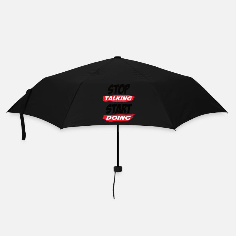 Motivation - Regenschirm (klein) - Schwarz