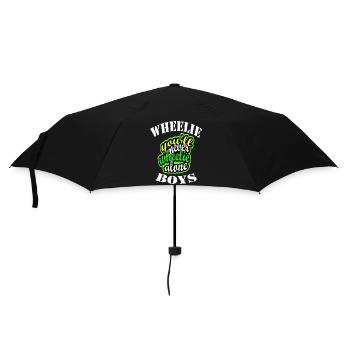Wheelie - Regenschirm (klein) - Schwarz - Vorne