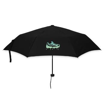 Colorful shoes - Umbrella (small) - black - Front