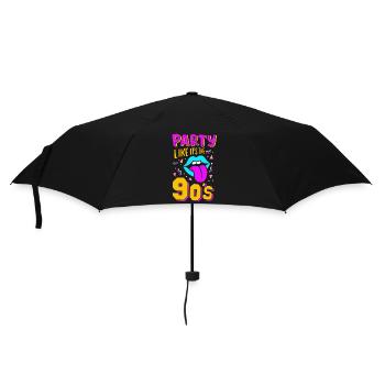 Fête des années 90 - Parapluie standard - noir - Devant