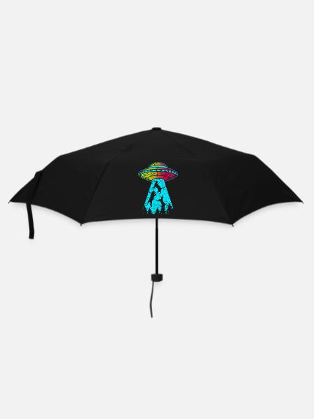 Alien Ufo Space Alien Animal Space - Umbrella (small) - black
