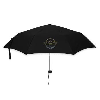 Ufo motiv - Umbrella (small) - black - Front