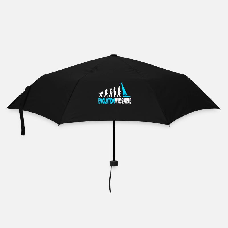 Windsurfen Evolution - Regenschirm (klein) - Schwarz