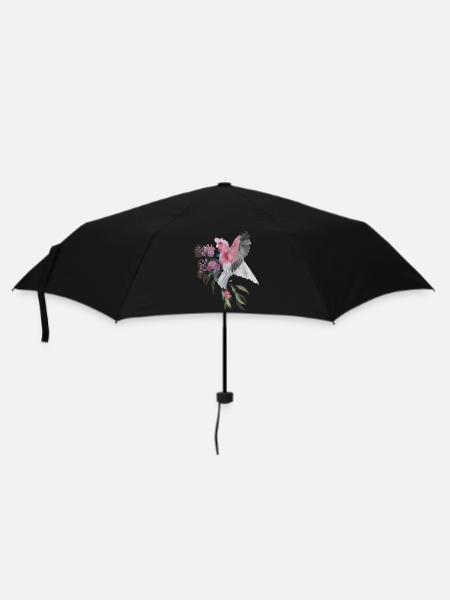 Galah sur la fleur d'eucalyptus - Parapluie standard - noir