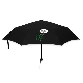 Proton Drôle Science Chimie Physique Nerd - Parapluie standard - noir - Devant