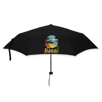 Été de surf à Hawaï - Parapluie standard - noir - Devant