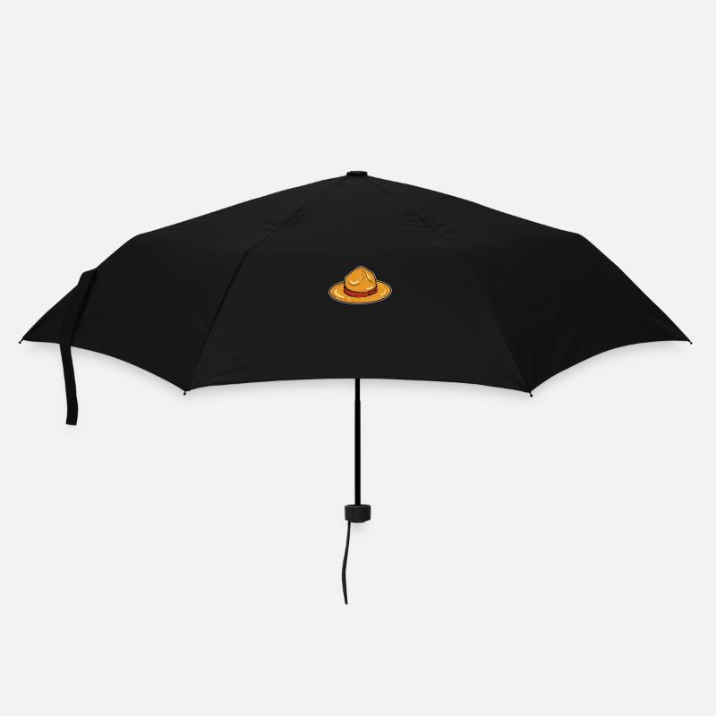 Pfadfinder Hut - Regenschirm (klein) - Schwarz