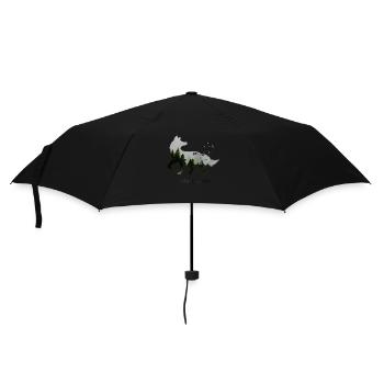 Conservation renard environnement animal cadeau - Parapluie standard - noir - Devant