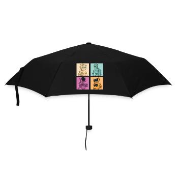 Robot Robotics Engineer - Umbrella (small) - black - Front