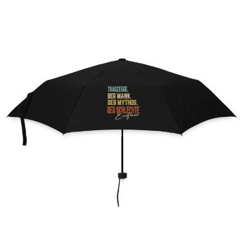 Trauzeuge Mann Mythos Bräutigam Verlobung Geschenk - Regenschirm (klein) - Schwarz - Vorne