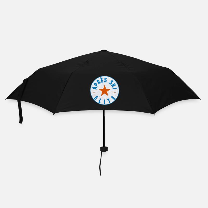 Ski Après Ski Elite - Regenschirm (klein) - Schwarz