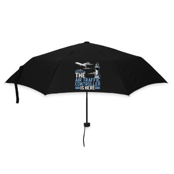 Cadeau de contrôleur de la circulation aérienne - contrôleur de la circulation aérienne - Parapluie standard - noir - Devant