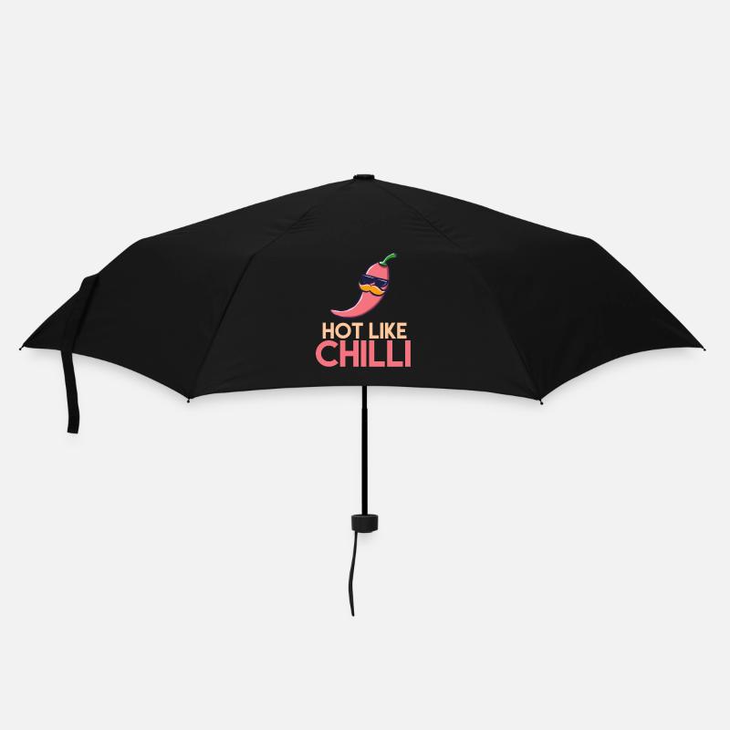 Hot like chilli - Umbrella (small) - black