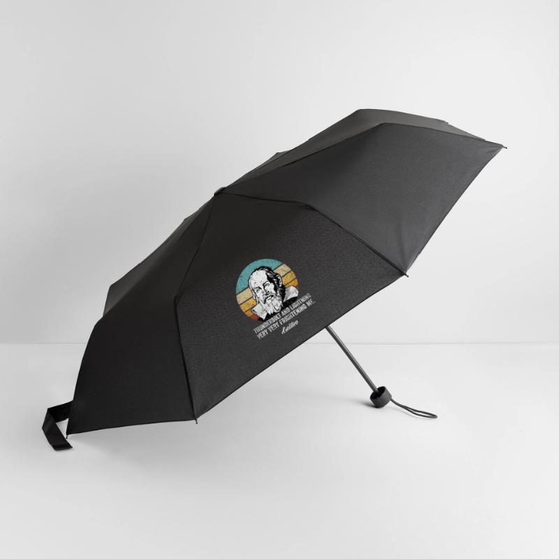 Thunderbolt lightning Galileo Philosopher Physics Umbrella (small)