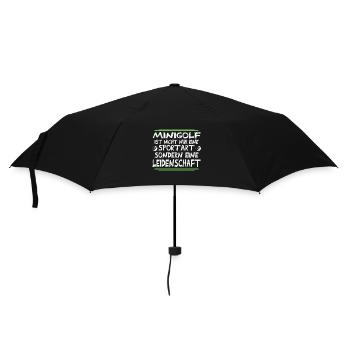 golf - Umbrella (small) - black - Front
