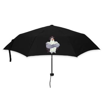 mouette pirate port maritime capitaine navire de mer - Parapluie standard - noir - Devant