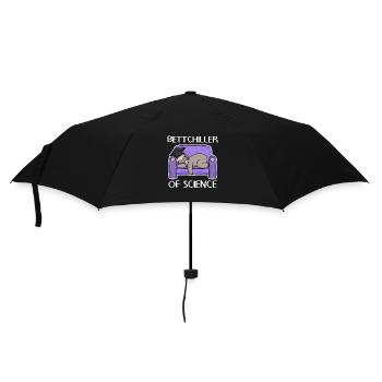 Bachelor Abschluss Geschenk lustig - Regenschirm (klein) - Schwarz - Vorne