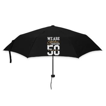 We Are Golden Couple 50 Together - Umbrella (small) - black - Front