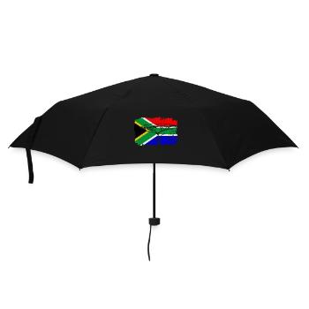Afrique du Sud drapeau - Parapluie standard - noir - Devant
