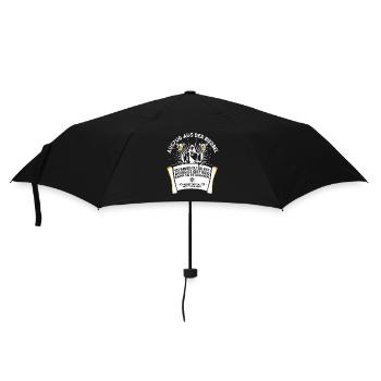 Bierbel Auszug Bier Spruch Johannes Bier - Regenschirm (klein) - Schwarz - Vorne