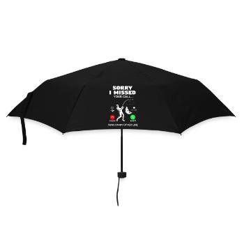 Pêche pêche - Parapluie standard - noir - Devant