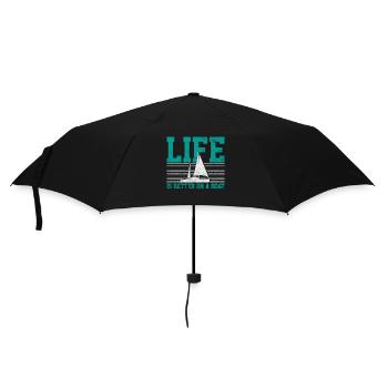 Sailboat Sailor - Umbrella (small) - black - Front