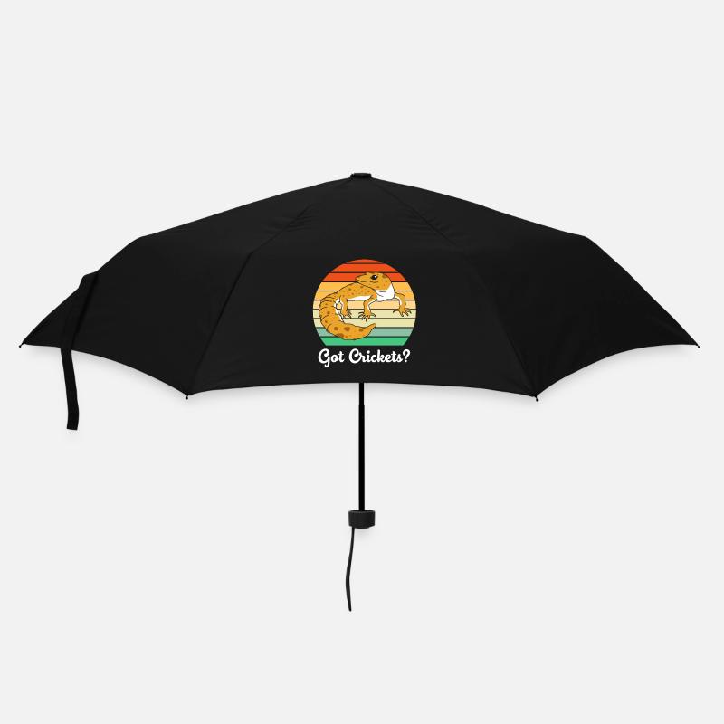 leopard gecko - Umbrella (small) - black
