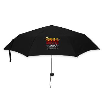 Barbecue, Grill Grill Saison, texas brick state, - Parapluie standard - noir - Devant