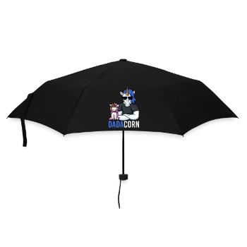 Cool Dadacorn Dad Unicorn Gift for Father's Day - Umbrella (small) - black - Front