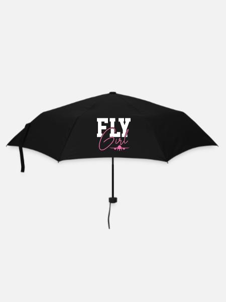 Avion - Parapluie standard - noir