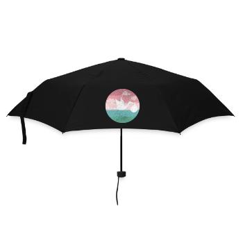 Baby Birth Pregnancy Stork - Umbrella (small) - black - Front