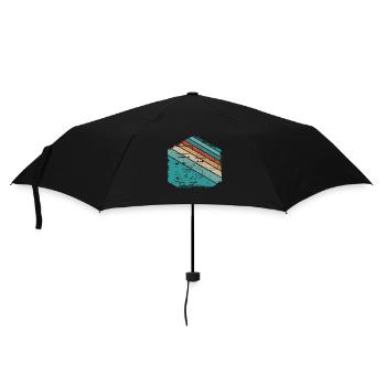 Math Teacher Mathematics Design - Umbrella (small) - black - Front