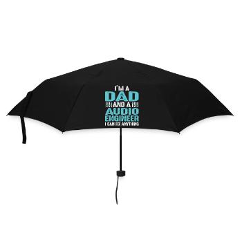 Sound Engineer Sound Engineer Sound Engineer Music DJ - Umbrella (small) - black - Front