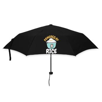 Riz philippine asiatique - Parapluie standard - noir - Devant