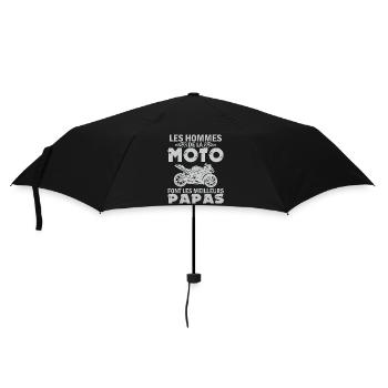 Les hommes de la moto font les meilleurs papas - Parapluie standard - noir - Devant