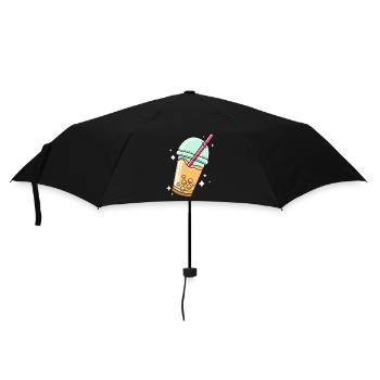 Bubble Thé De Thé De Thé - Parapluie standard - noir - Devant