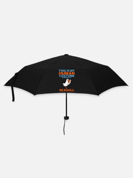 La mouette - Parapluie standard - noir
